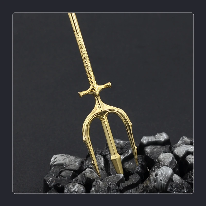 Фестиваль Хэллоуина позолоченный тризуб оружие реквизит подарки