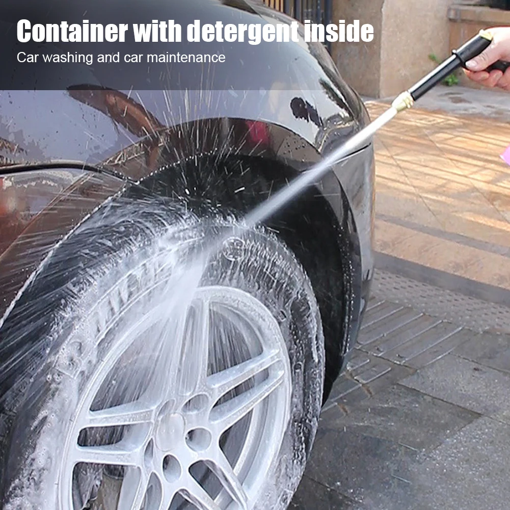 

High pressure Washer Gun for Car Cleaning Wash Machine with 5-meter Hose Portable Garden Watering Hose Nozzle Foam Water Gun