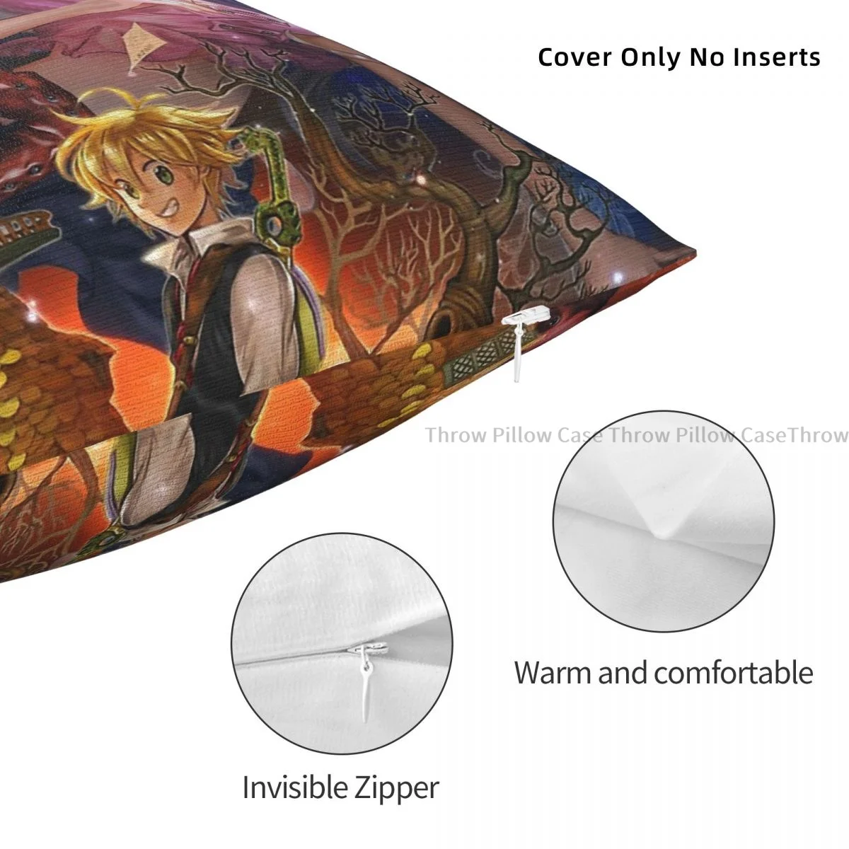 Семь капсульных грехов декоративная подушка рюкзак чехлы сделай сам печатный