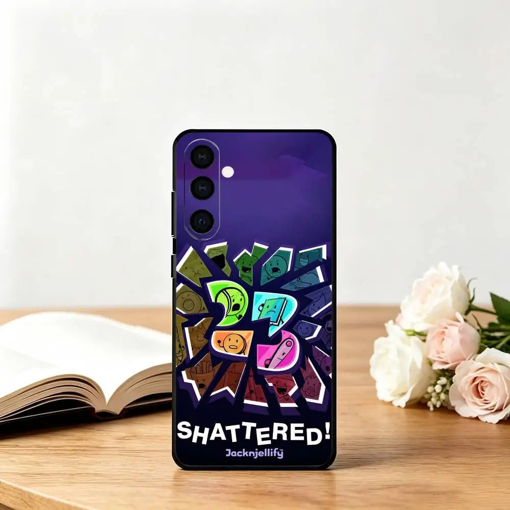 Фото Чехол для телефона Bfdi Battle для Samsung Galaxy A73, A72, A71, A70, A53, A52, A51, мягкий силиконовый черный чехол №3