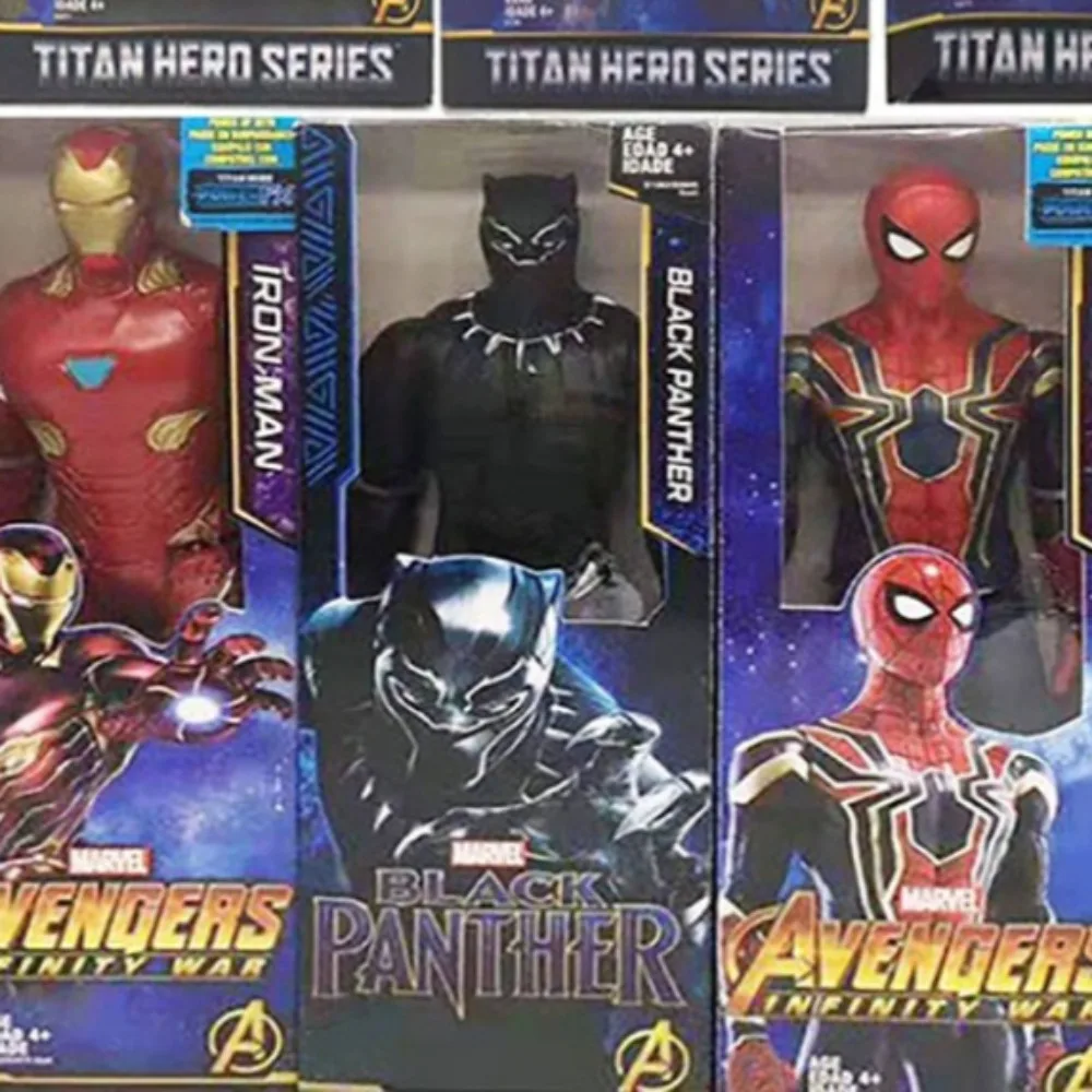 Фигурка Marvel периферийная детская игрушка Искусственная черная пантера Капитан