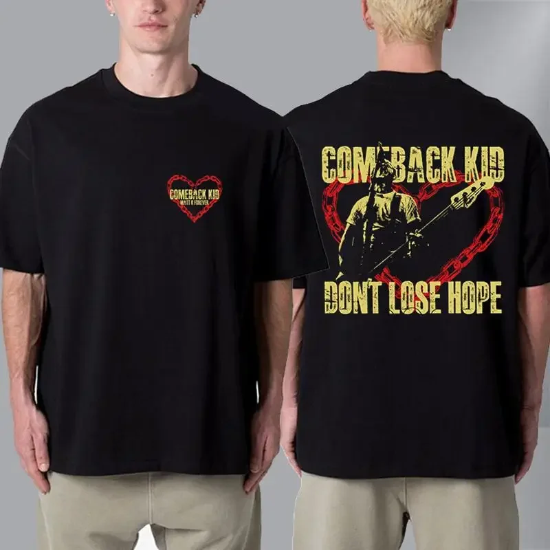 Фото Футболка Comeback Kid Don't Lose Hope Merch, двухсторонняя, размеры S-4XL №1