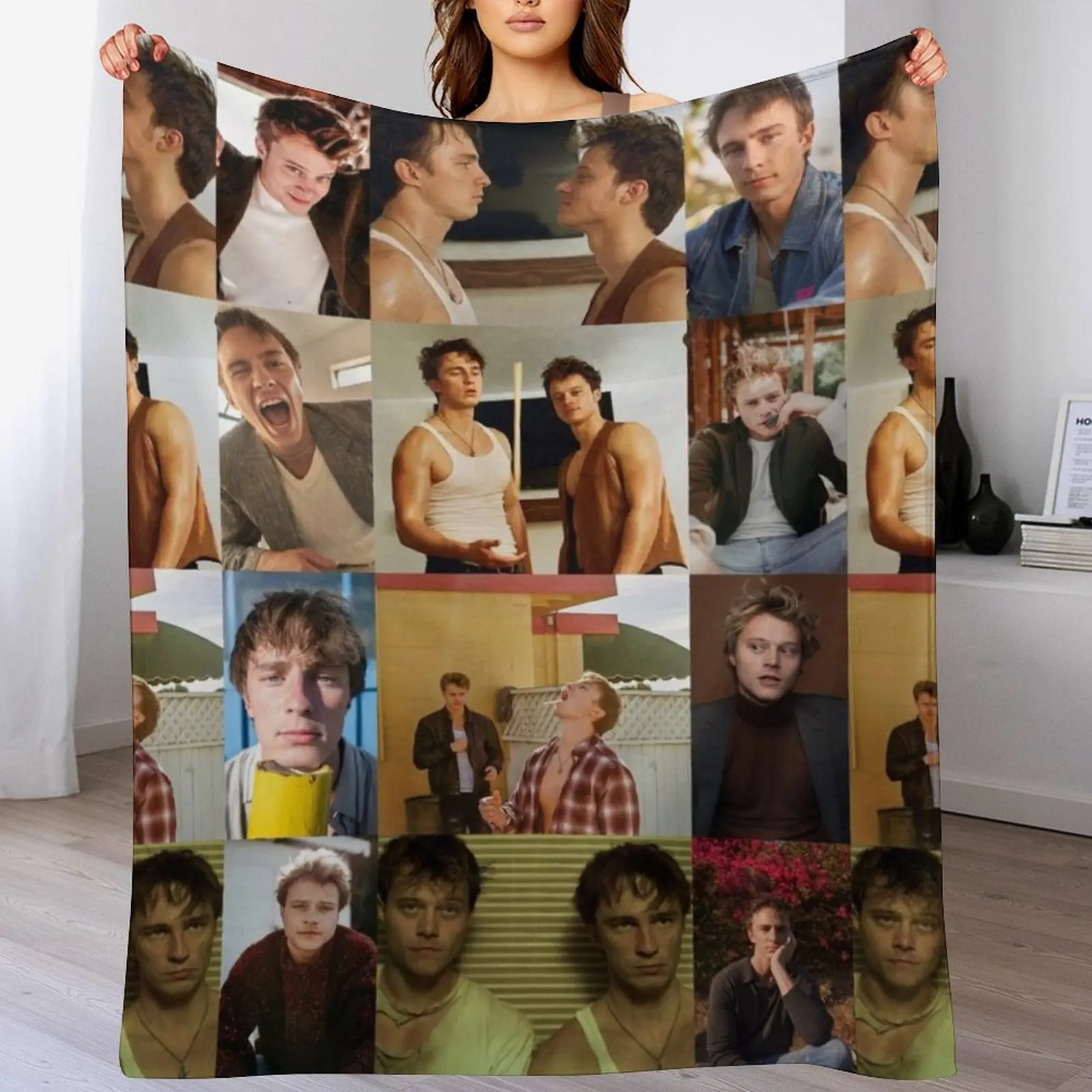 Одеяло Drew Starkey and Rudy Pankow роскошное одеяло мягкие кровати одеяла для спального