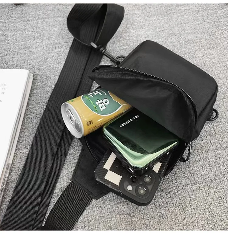 2023 Trendy New Men's Bike Bag 3D Small Man Woman Sports Shoulder Bag Outdoor Fashion Bicycle Cellphone Chest Bags