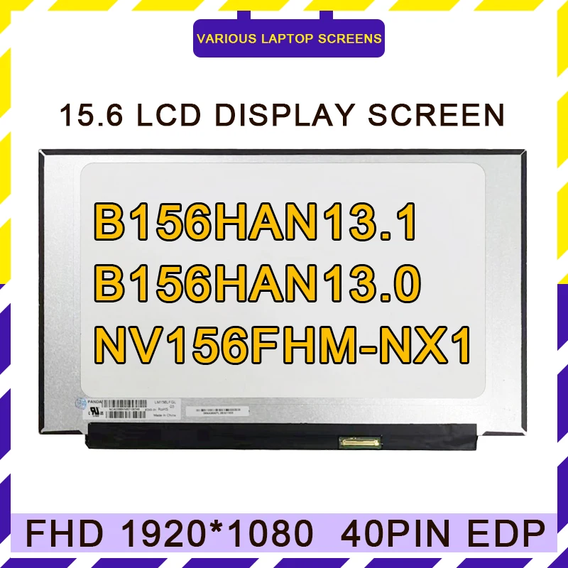 15 6-дюймовый игровой ЖК-экран со светодиодной подсветкой для ноутбука IPS B156HAN13.1