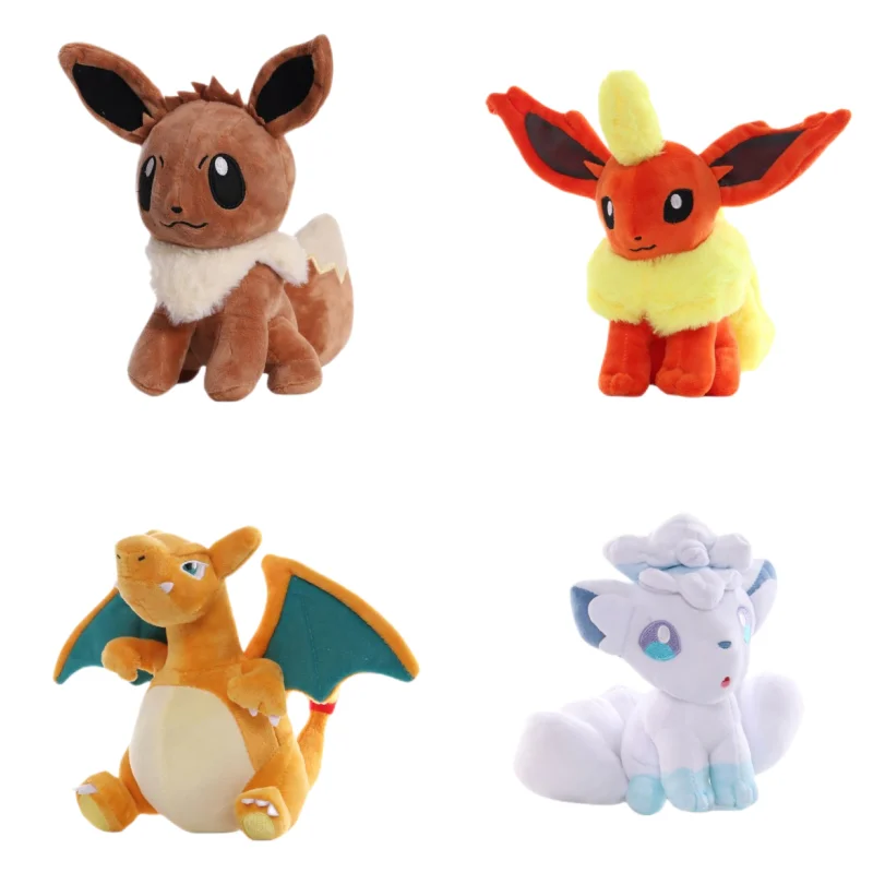

2023 Gengar детские игрушки Eevee Kawaii Pokemon плюшевый брелок декор комнаты милые аниме плюшевые куклы искусственные животные хобби