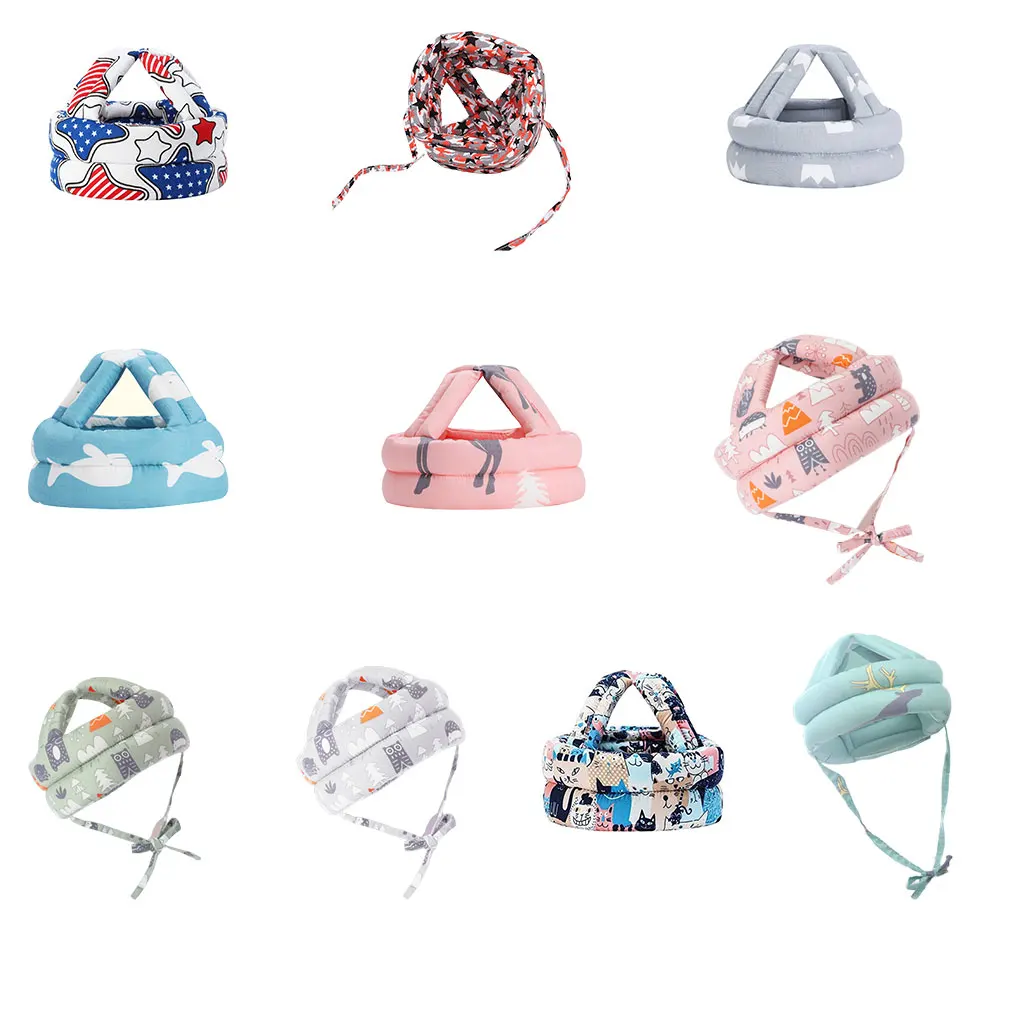

Baby Cap Anti-collision Protection Hat Soft Children Safety Crawling Anti-fall Helmet Security Accessories Type 1