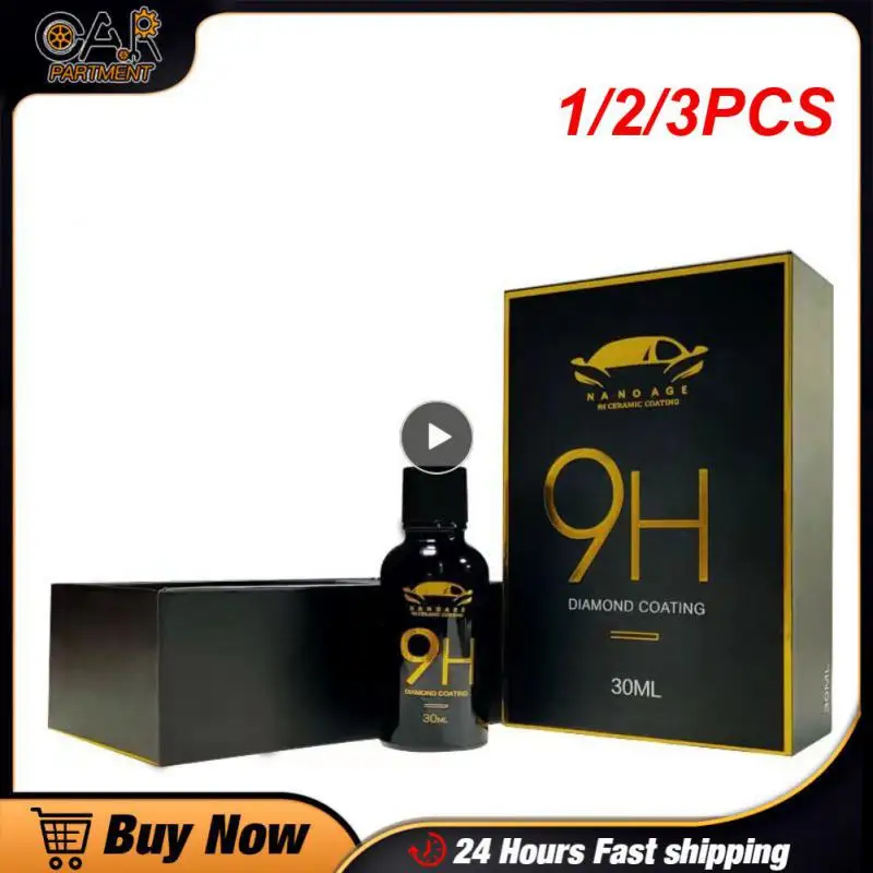 

1/2/3 шт., блестящее керамическое покрытие для автомобиля, 30 мл