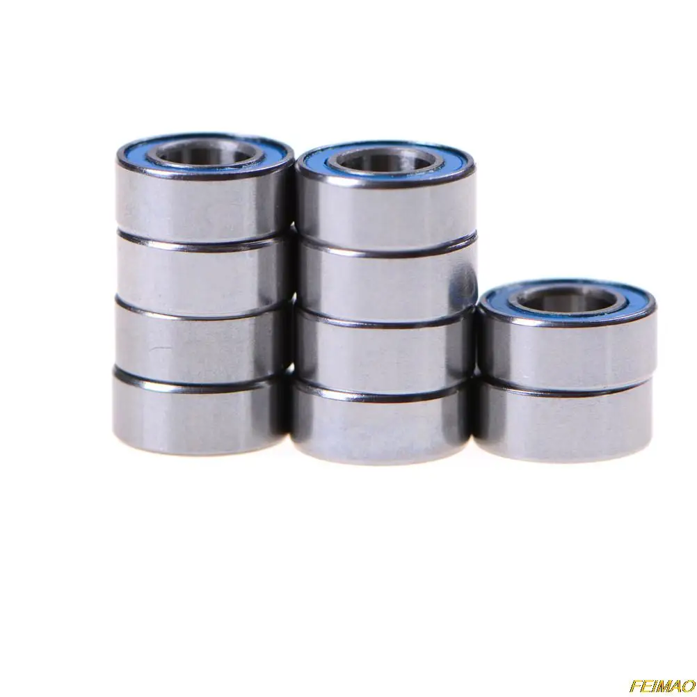 

10 шт., Миниатюрные шарикоподшипники, 5 х10х4 мм