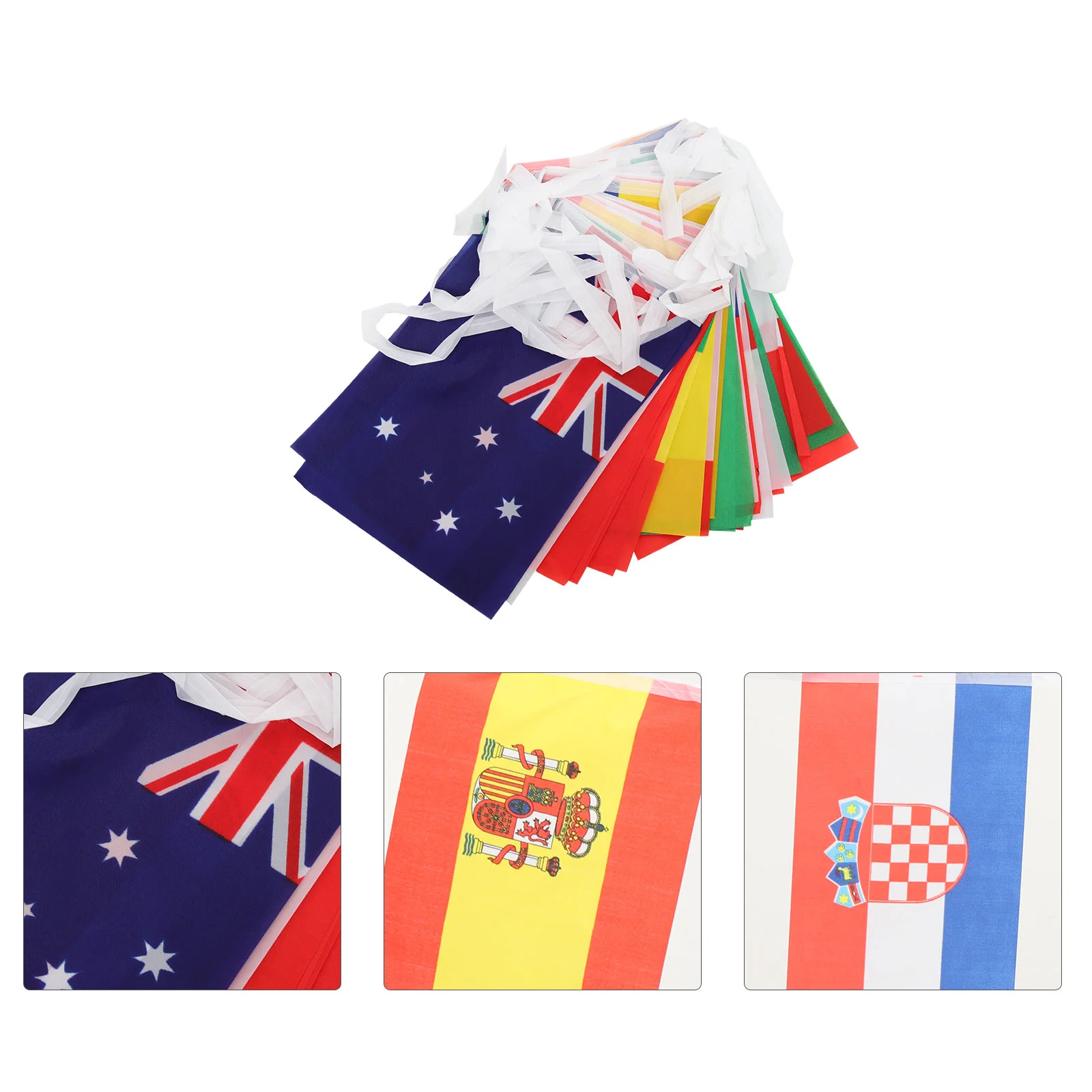 

Flags World Banner Flag Cup International String Decorative Banners Countries Pennant Bunting National Decorations Partythe