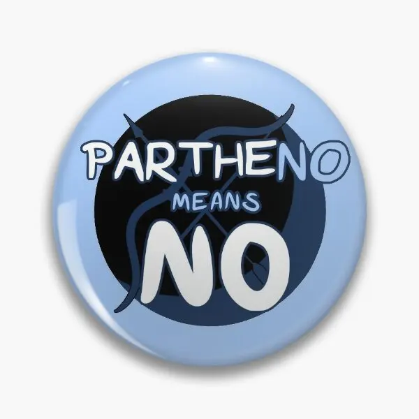Partheno Means No Artemis мягкая булавка на пуговицах милый забавный воротник мультяшный