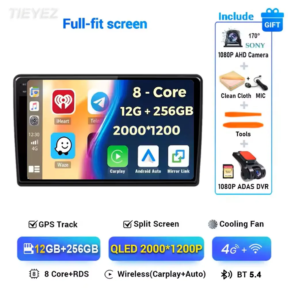 

Для Kia Ceed ED 2006 2007 2008-2012 Автомобильный радиоприемник с навигацией Android 15 Carplay Авто GPS Видео 2 Din Стереоплеер 360 Камера DSP