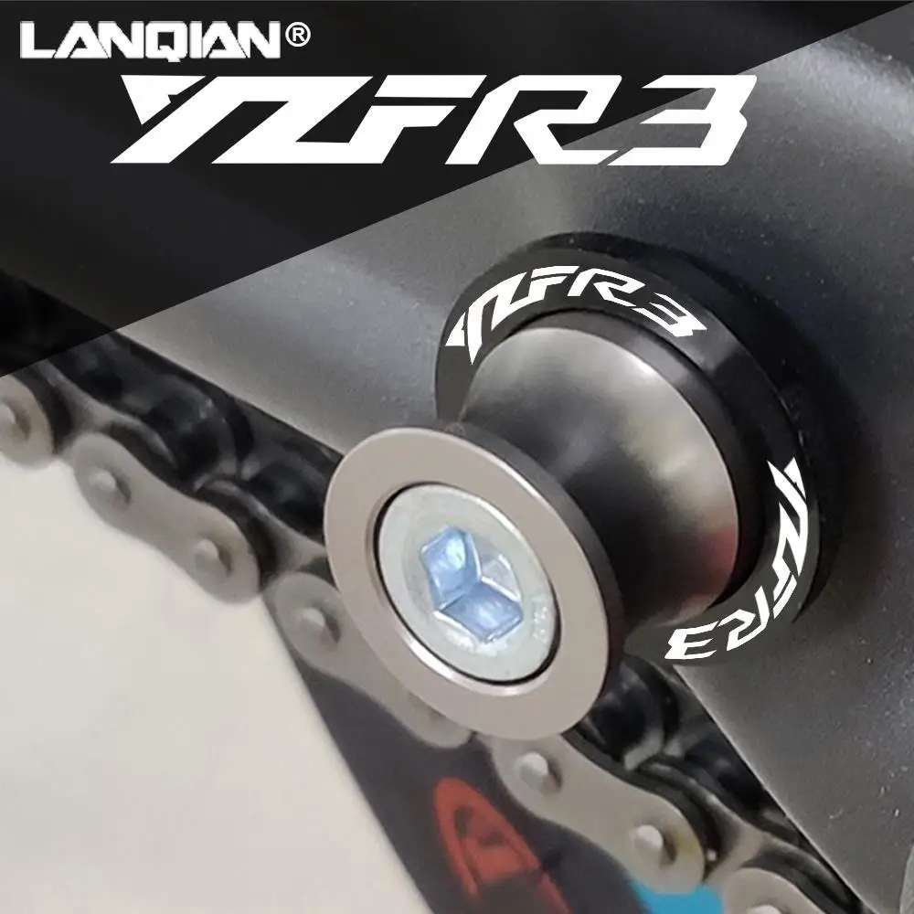 

For Yamaha YZFR3 YZF-R3 2012 2013 2014 2015 2016 2017 2018 2019 2020 2021 Motorcycle Swingarm Spools stand screws Slider Bobbins