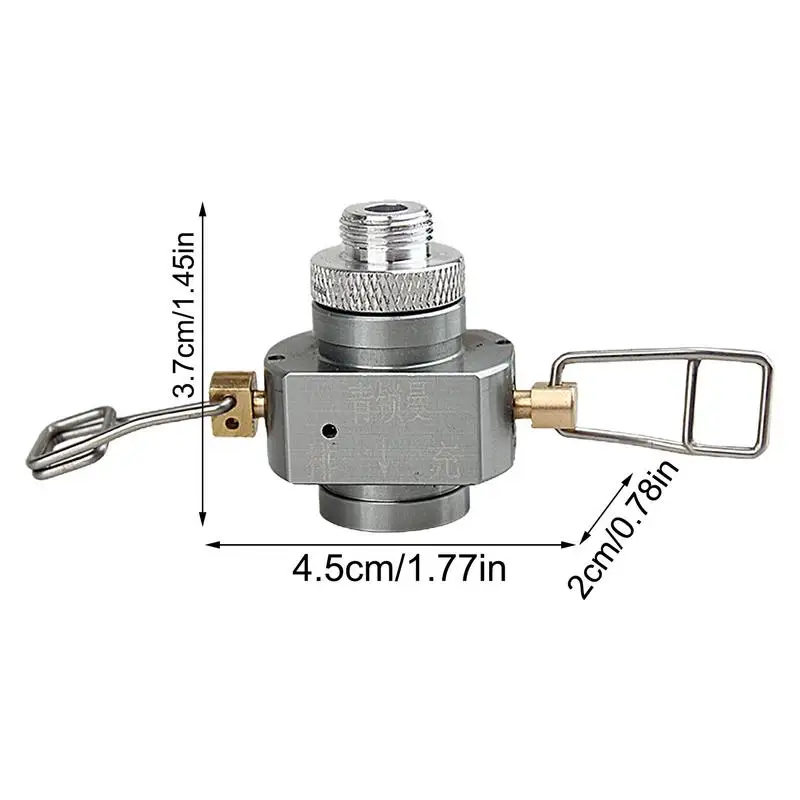 Адаптер для заправки канистры клапан вентиляционное отверстие кемпинга