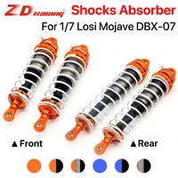 zd racing rc car shocks absorber damper kit for 17 rc losi mojave dbx 07 desert buggy metal front and rear rc car parts 4pcs