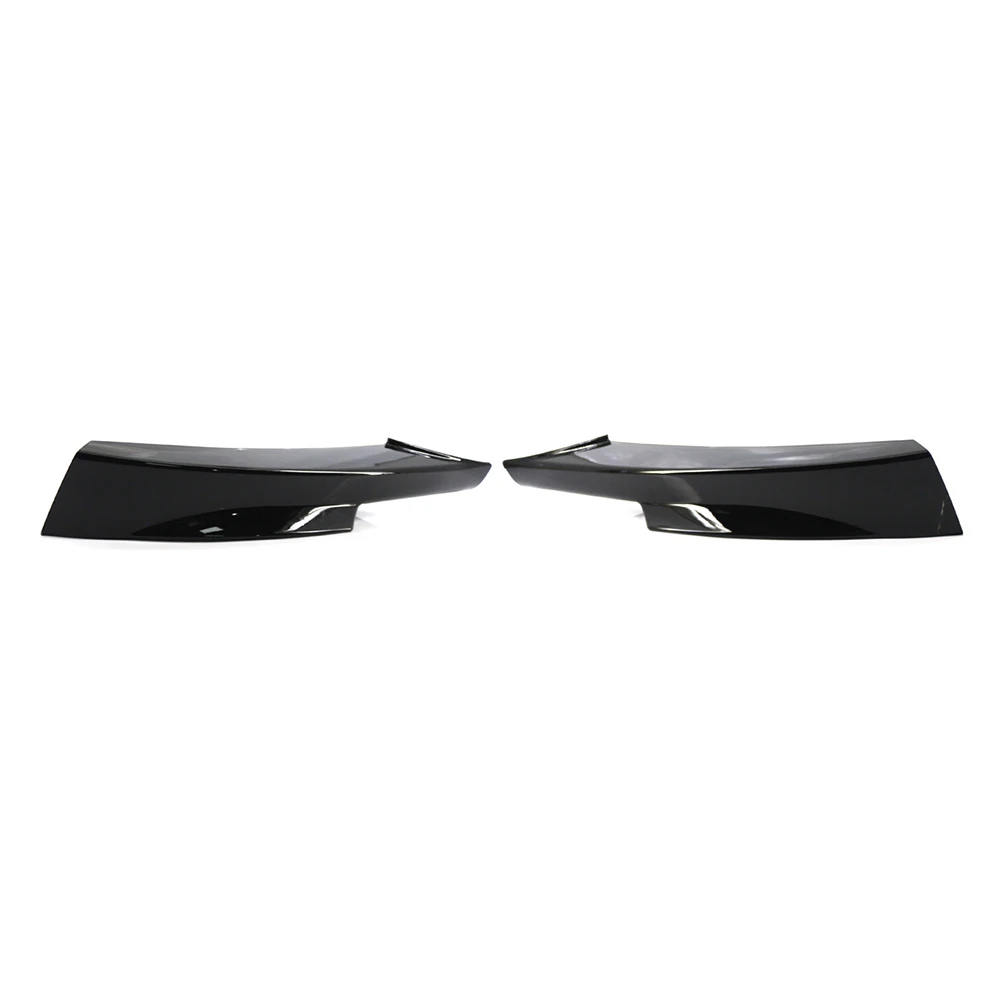 Gloss Black Front Bumper Side Splitters For BMW 3 Series E90 M-Tech LCI 2009-2012 Auto Direct Replacement Parts
