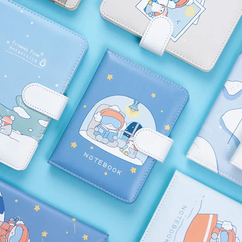 

Diary Notebook Kawaii Travel Daily Planner Creative Stationery Hardcover Diary Drawing Style Manual Schedule Planning Notebook