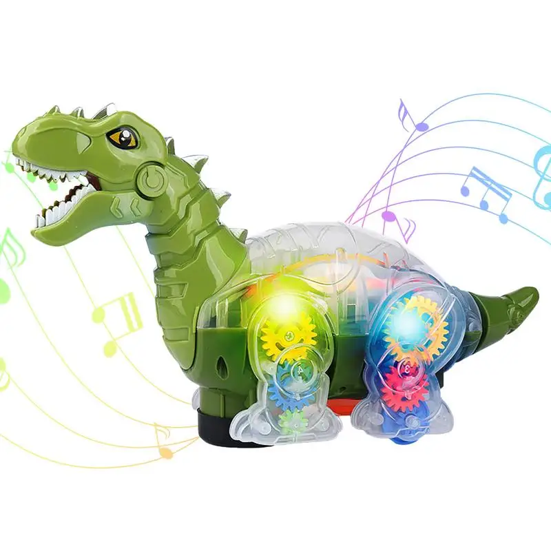 

Toddler Dinosaur Toy Musical Dinosaur Toys With Lights Music Early Development Toy Crawling Toys For Toddler Moving Gifts With