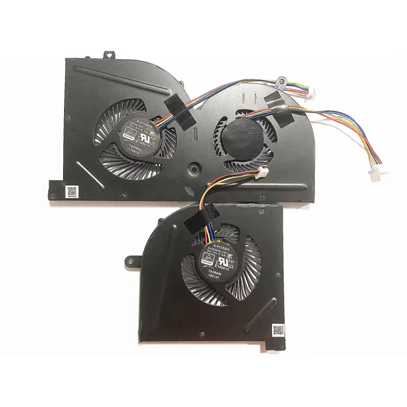 Новый вентилятор охлаждения ЦП для MSI GS63 GS63VR GS73 GS73VR GS62 MS-16K2/16K3/16K4/16K5/17B1/B2