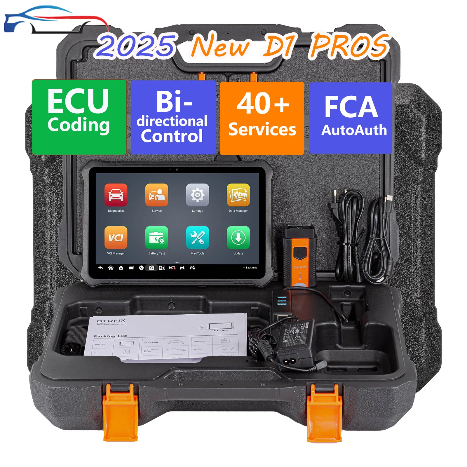 OTOFIX D1 PROS 2022 автомобильный диагностический инструмент кодирование ЭБУ/40 +