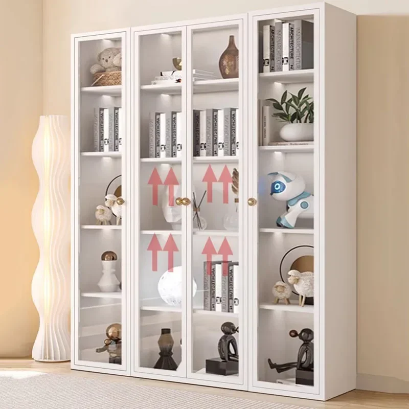 Книжные шкафы для спальни Скандинавская мебель гостиной современные книжные