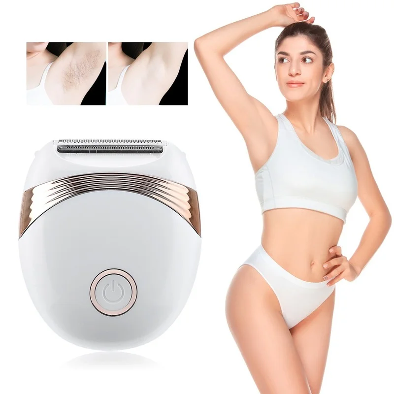 

Electric Lady Shaver Rechargeable Portable Electric Razor Bikini Trimmer Mini Epilator Cordless Hair Remover for Intimate Area