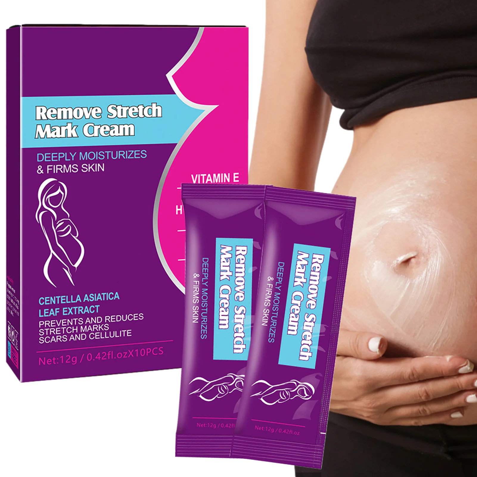 

Stretch Mark Remover Cream Pregnancy Lotion With Vitamin E Stretch Marks Vanishing Cream For Pregnancy Prevention Mother's Day