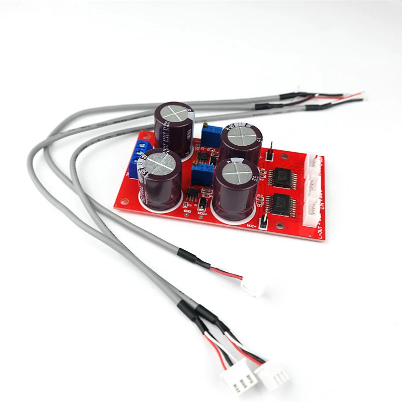 Сбалансированная Передняя плата DRV134 двухканальный Регулируемый