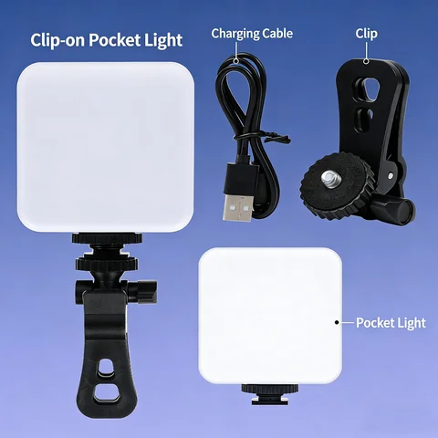 Портативная RGB лампа для фото и видео