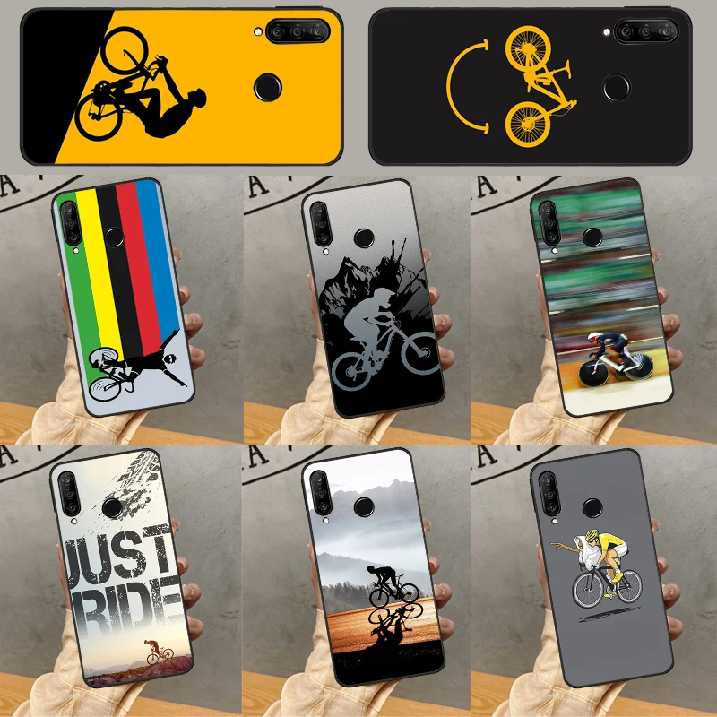 Cycling Bike Case For Huawei P Smart Z 2019 Nova 10 9 SE 5T 8i 11i Y60 Y61 Y90 P20 P30 P40 Lite P60 Pro