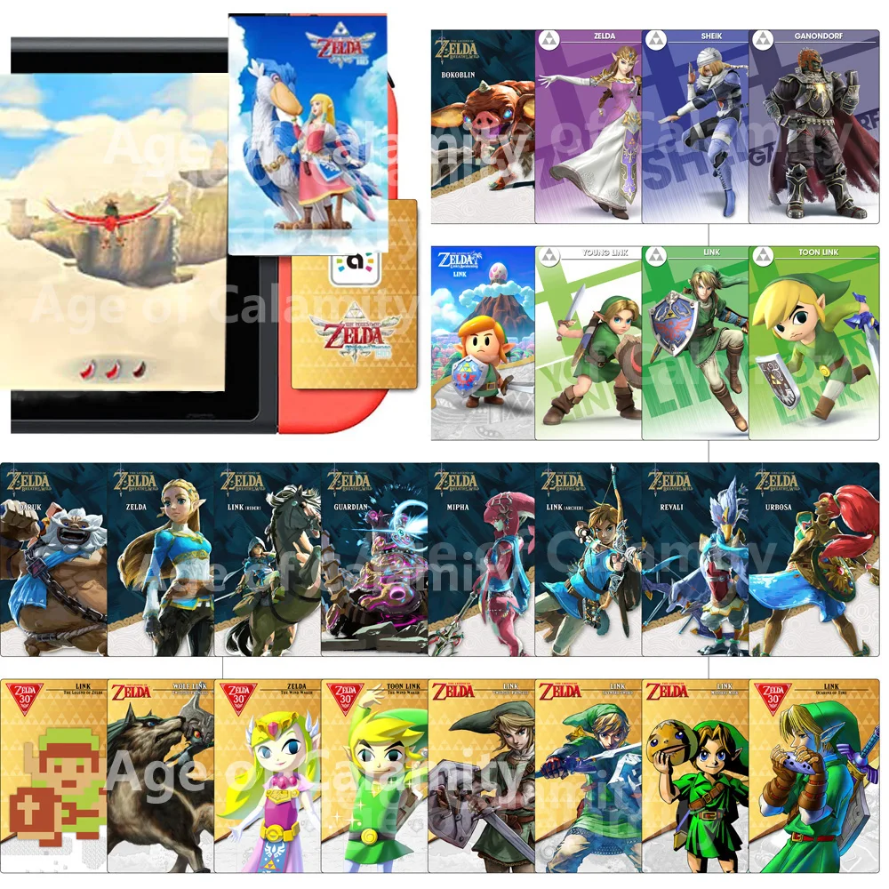 

Nfc Card Zeldas Amiibo Card The Zeldas Legend Skyward Sword Loftwing Amiibo Zeldas Breath of The Wild Amiibo Ns Linkage Card