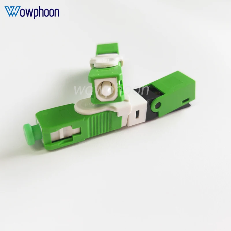 10/30 PCS FTTH SC Fiber Optic Fast Connector ESC250D SC UPC/APC Singlemode Optical Quick Connector FTTH Tool Cold Connection