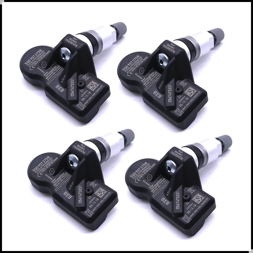 Датчик давления воздуха в шинах 5Q0907275 5Q0907275B, для 2019-2024 Volkswagen Tiguan Allspace Audi Porsche Skoda, 433 МГц Датчик давления воздуха в шинах 5Q0907275 5Q0907275B, для 2019-2024 Volkswagen Tiguan Allspace Audi Porsche Skoda, 433 МГц