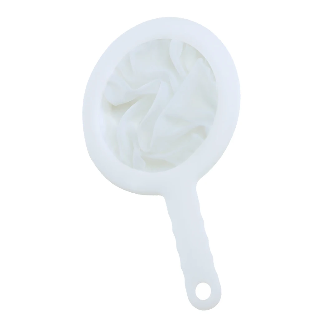 

100/200/400 Mesh Kitchen Ultra-fine Mesh Strainer Kitchen Nylon Mesh Filter Spoon For Suitable For Soy Milk Coffee Milk