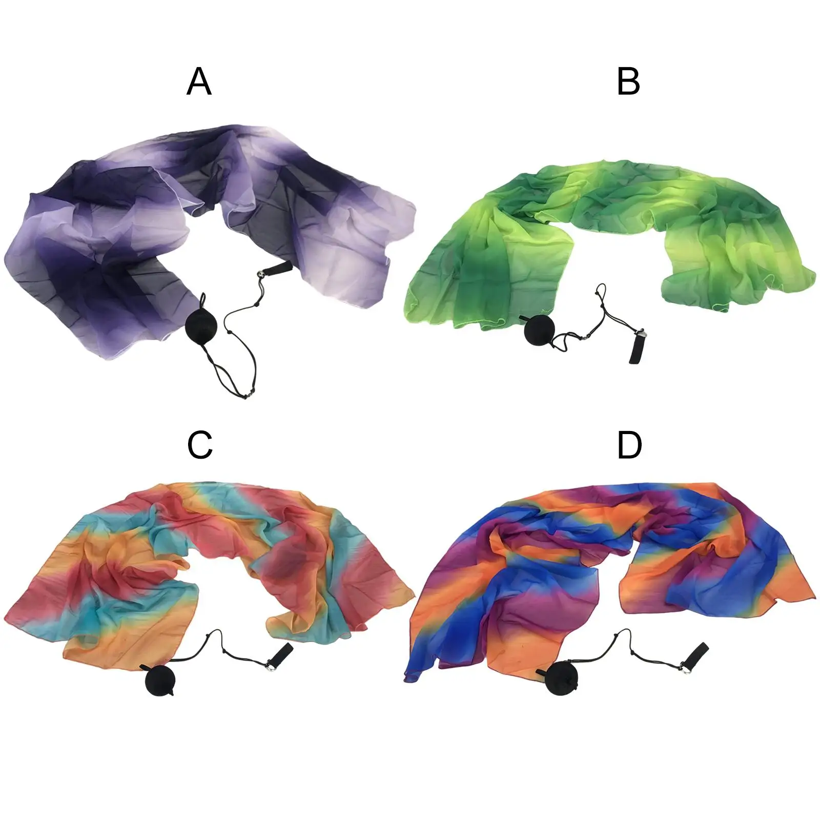 

Набор шарфов и шариков из полиэстера для танца живота