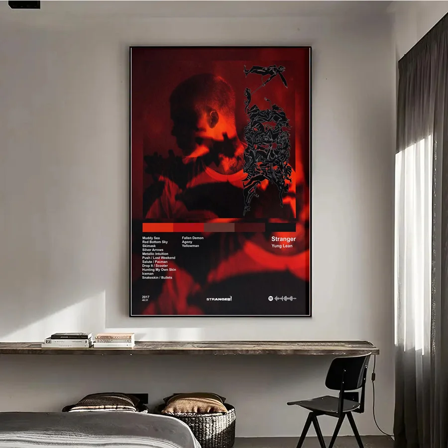 Хит продаж музыкальный альбом Yung Lean Tracklist Starz в стиле хип-хоп Обложка для альбома