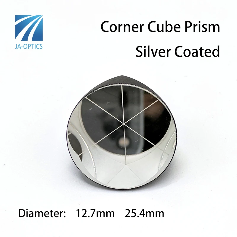 

Женская оптическая призма, диаметр 12,7 мм, 25,4 мм, оптическое стекло, триходрический ретроотражатель с серебряным покрытием, угловые призмы