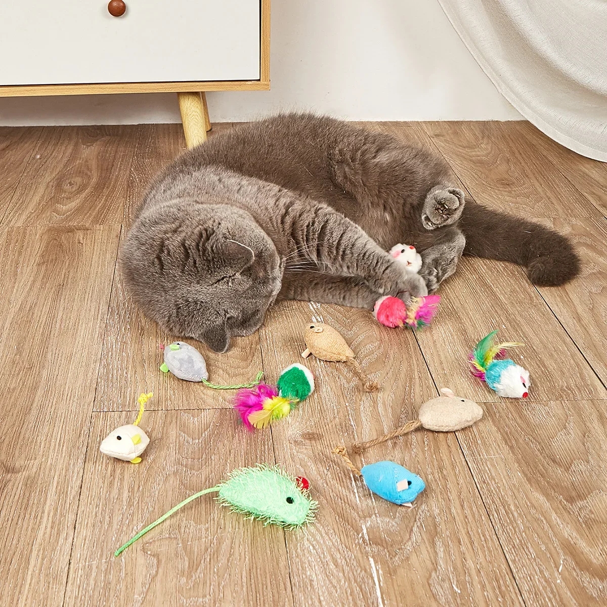 Фото Интерактивная игрушка для кошачьей мяты №1