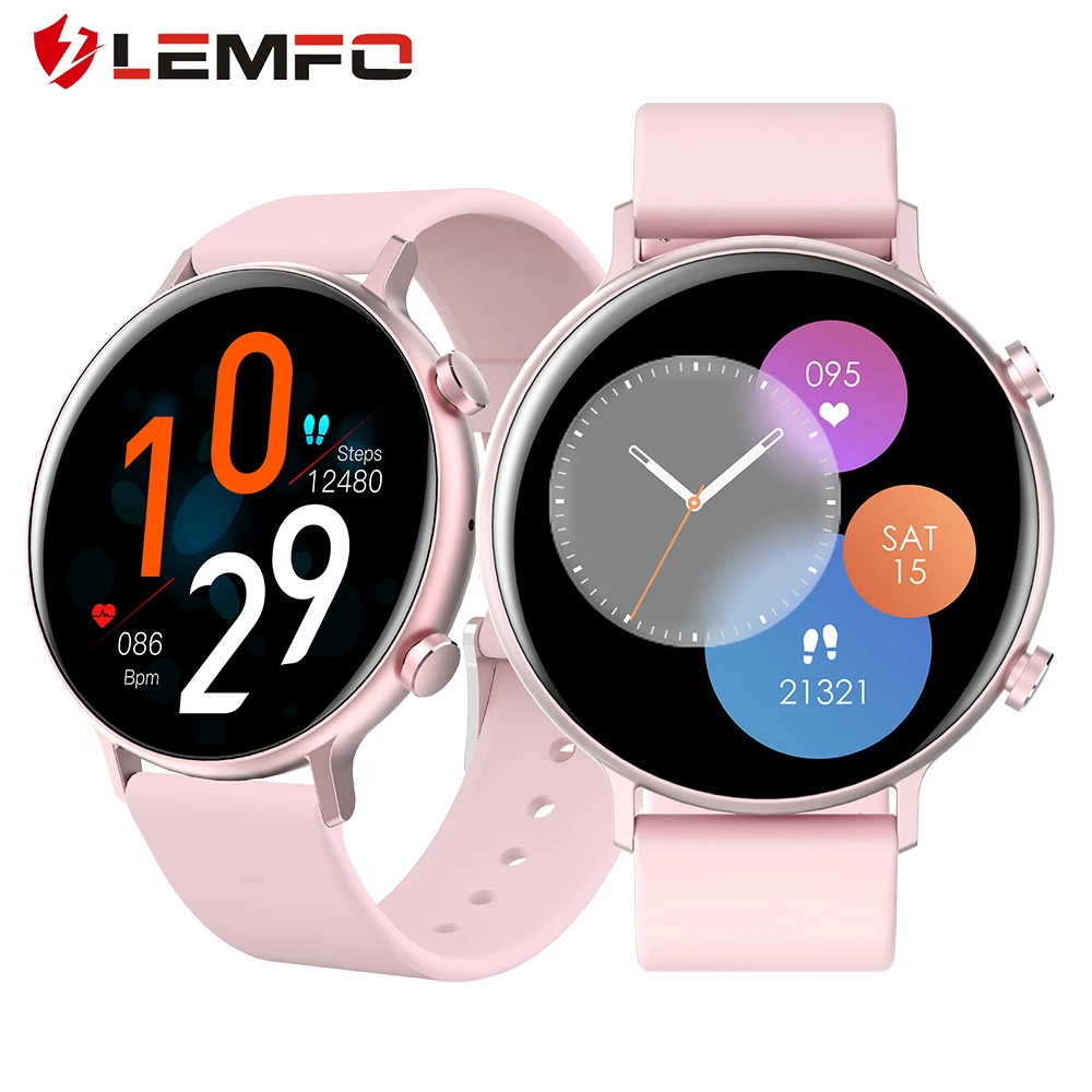 

Смарт-часы LEMFO GW33 SE женские с поддержкой Bluetooth и Пульсометром