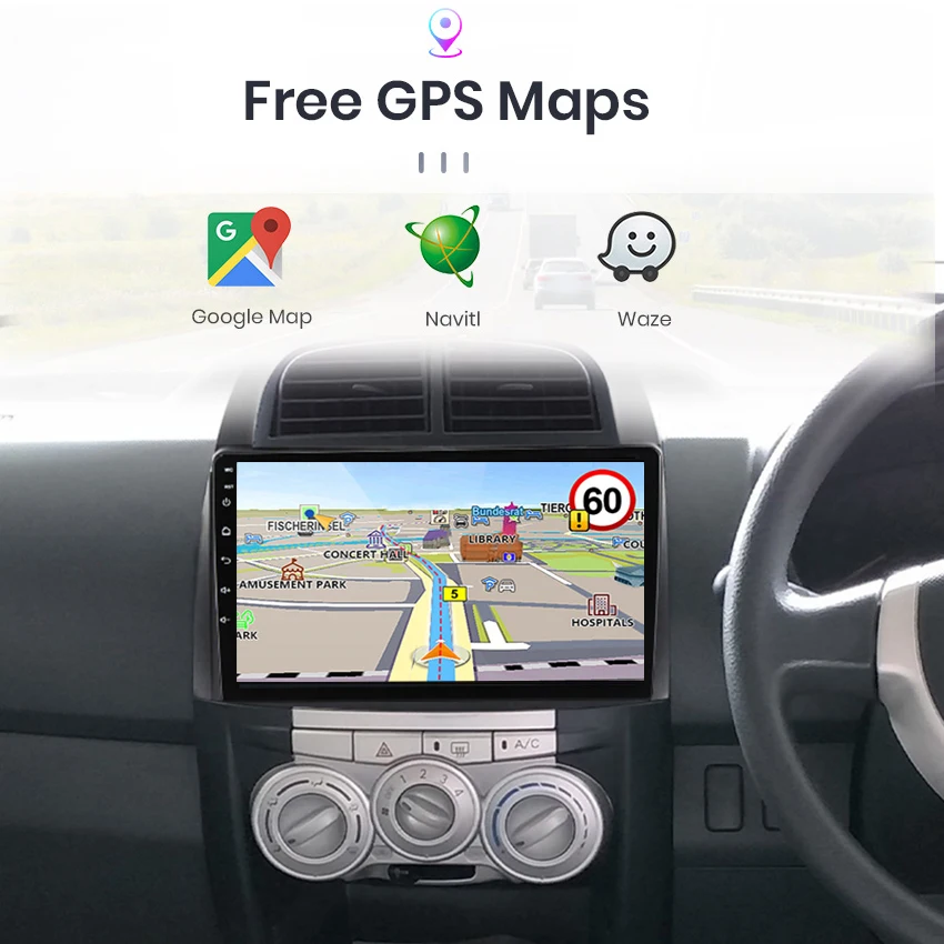 Android 9. 0 4G + 64G 2 din Радио мультимедийный плеер Carplay GPS навигация для Toyota passo / MYVI/ DAIHATSU