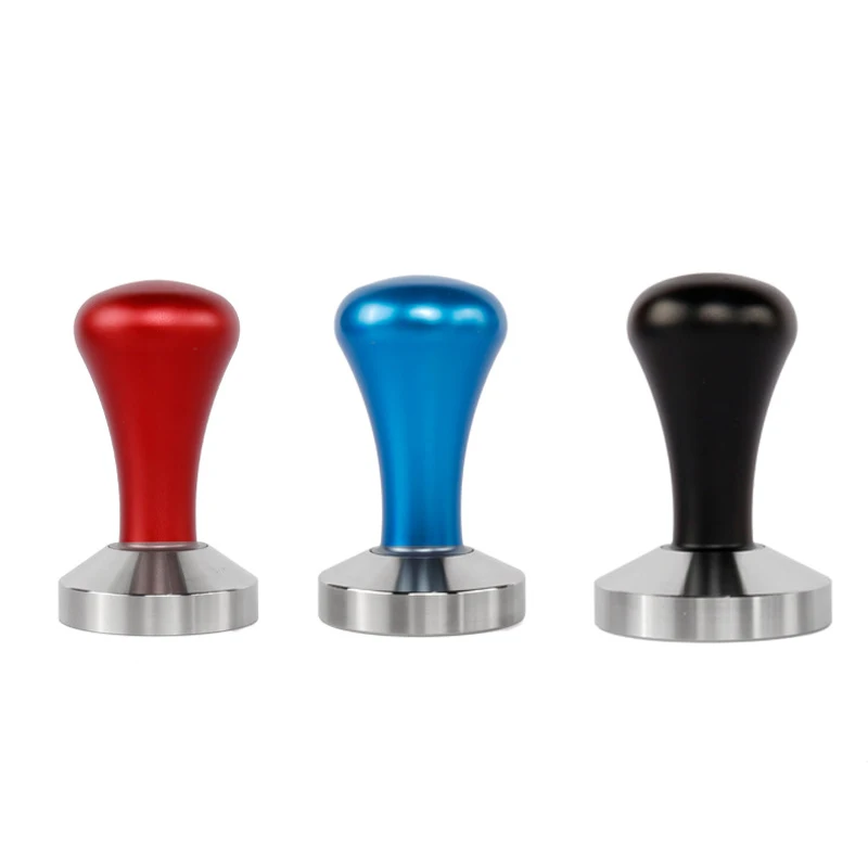 

Accesorios Cafetera 51mm 53mm cafe 58mm 304 Stainless Steel Flat Espresso Distributor Barista Tools Set Coffee Tamper Base