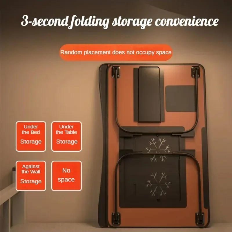 Стол складной для ноутбука столик на кровать с 6 зубьями и регулируемой высотой