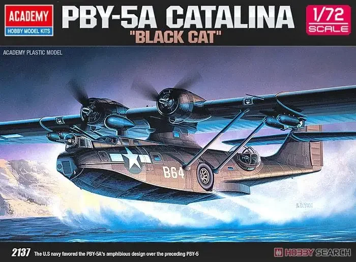 Академия AC12487 1/72 PBY-5A пластиковая модель в комплекте