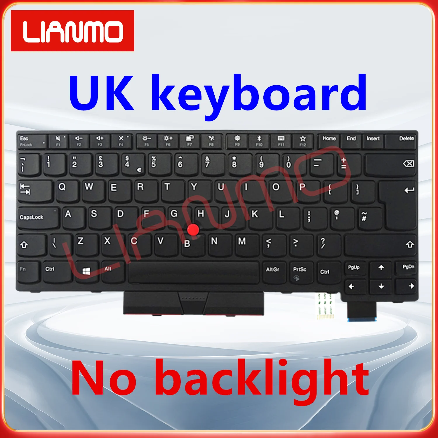 Подходит для Lenovo Thinkpad T470 T480 A475 A485 клавиатура ноутбука США Великобритании Испании