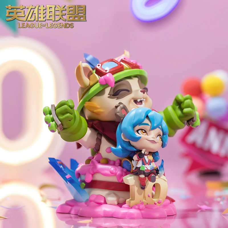 

In Stock League of Legends Annie 10 Anniversary Suit Anime Figures Toys Collection Version Garage Kit Doll Mini Model Girls Gift