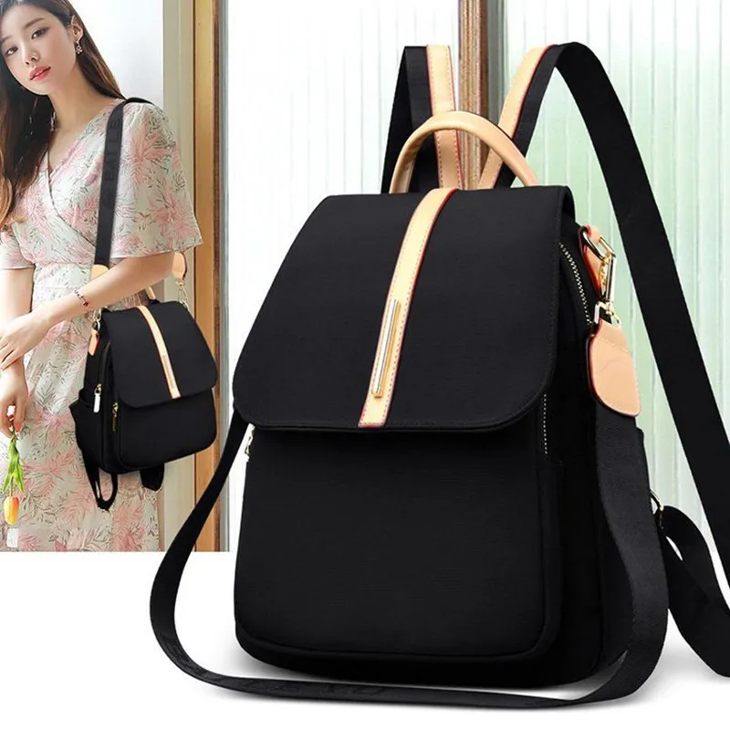 

High Quality Waterproof Women Backpack Oxford Cloth Shoulder Bags for Women 2023 New Light School Bags for Girls Rucksack Sac