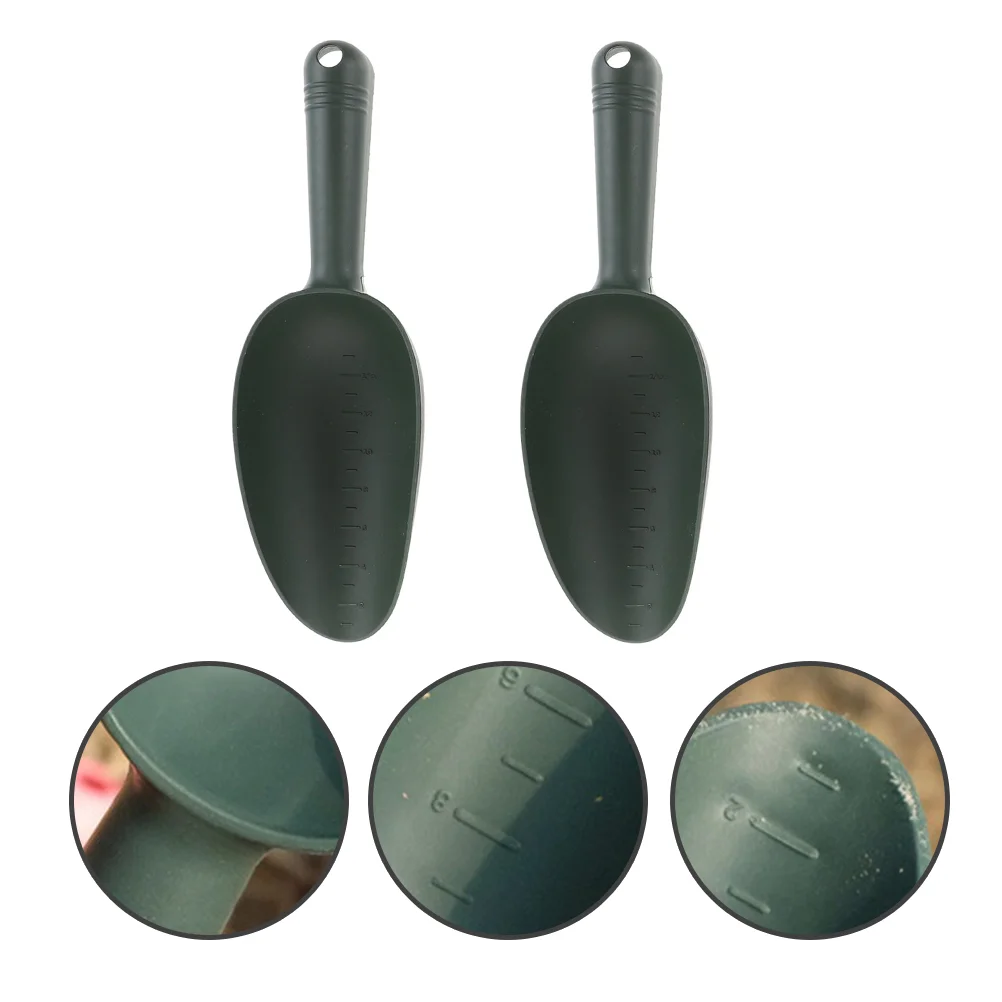 

2pcs Gardening Planting Shovels Soil Shovels Transplanting Shovels with Scale