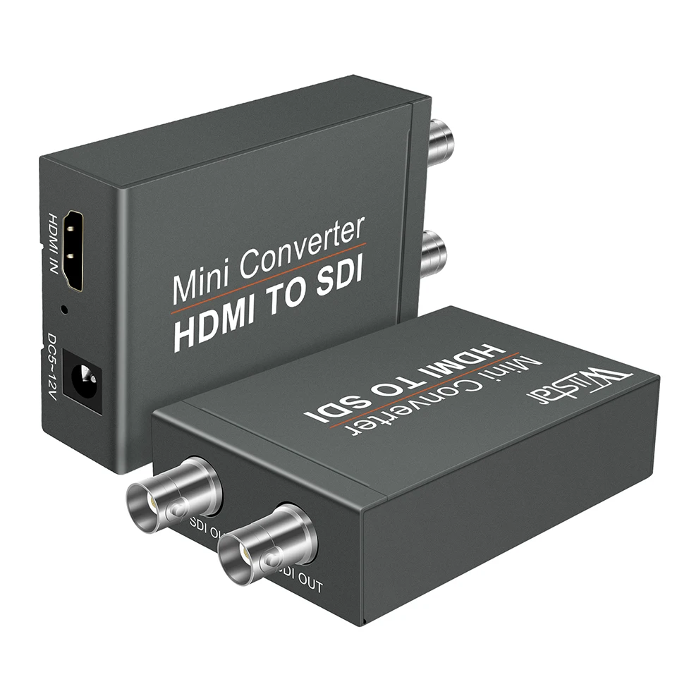 HDMI to SDI Converter Dual adapter video converter 1080 with automatic audio format detection function suitable for cameras |