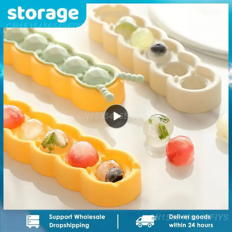 Форма для лотка льда с крышкой домашний хоккей шайбой льдогенератор быстрый ящик