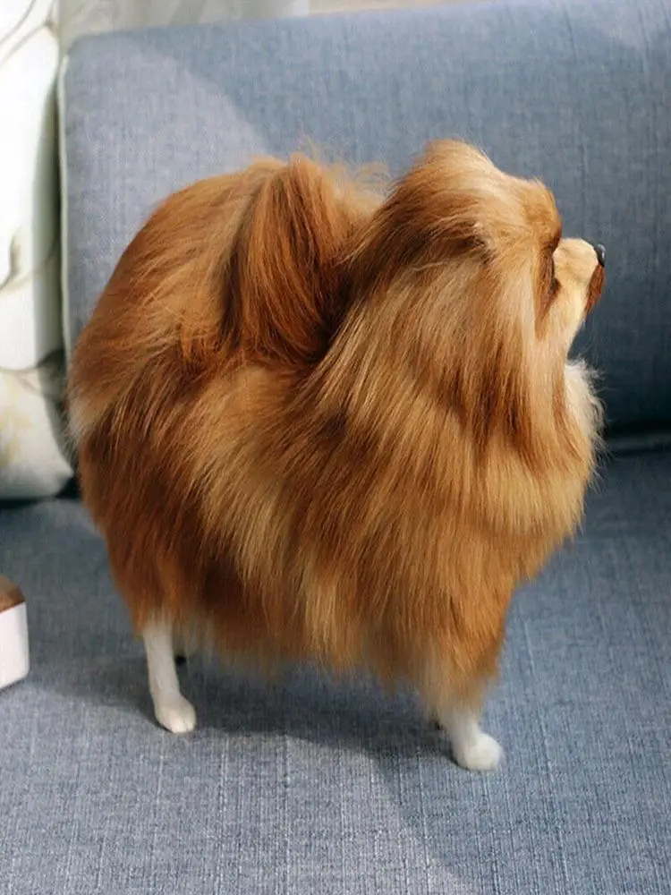 Dog Plush Doll Simulation Soft Pekingese Lovely Lovely Interesting Worthwhile US 